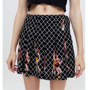 Urban Outfitters Sporty Basketball Pleated Mini Skirt